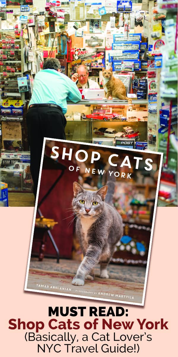 A stunning full-color collection that features New York’s iconic felines and the stories behind them. Cultivated by celebrated cat blogger Tamar Arslanian. With photographer Andrew Marttila’s astute photos to compliment the felines’ tales, this book is a must-have for every cat and Big Apple lover.